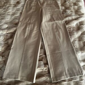 High-Waisted Pull-On Pixie Wide-Leg Pants.